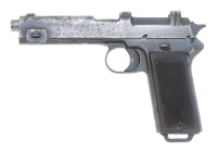 German Police Steyr Hahn Model 1912 Semi-Auto Pistol