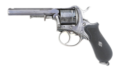 Unmarked European Double Action Pinfire Revolver