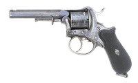 Unmarked European Double Action Pinfire Revolver