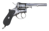 Unmarked European Double Action Pinfire Revolver - 2