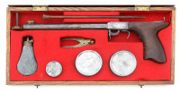 Unmarked Single Shot Under Hammer Percussion Target Pistol