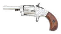 Engraved Victor No. 2 Spur Trigger Revolver