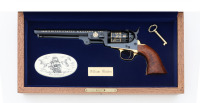 Excellent Cased U.S. Historical Society United States Navy Commemorative Model 1851 Navy Percussion Revolver