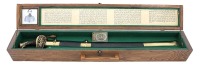 Cased 1850 Pattern Staff & Field Officer&rsquo;s Sword Identified to G. W. Hall of the 12 NH Volunteer Infantry Reg.
