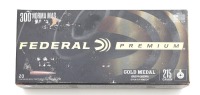 Federal Premium 300 Norma Mag Gold Medal Match Ammunition