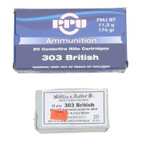 Assorted 303 British Ammunition