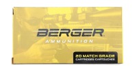 Berger 6mm Creedmoor Match Ammunition