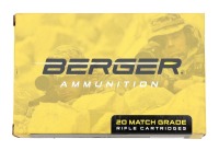 Berger Match 338 Lapua Magnum Ammunition