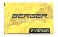 Berger Match 338 Lapua Magnum Ammunition