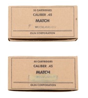 WCC 91-Dated 45 Caliber Match Ammunition