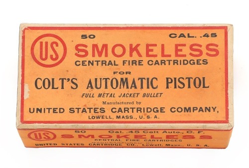 Collectible U.S. Cartridge Co. 45 Colt Automatic Cartridges