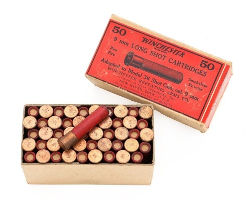 Collectible Winchester 9mm Long Shot Cartridges