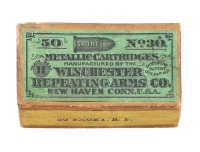 Collectible and Early Winchester .30 Short Rimfire Cartridges