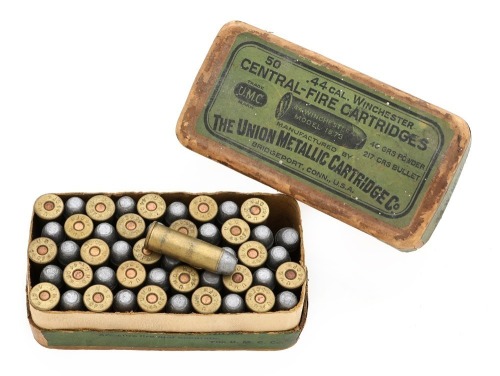 Collectible UMC .44 Caliber Winchester Model 1873 Cartridges