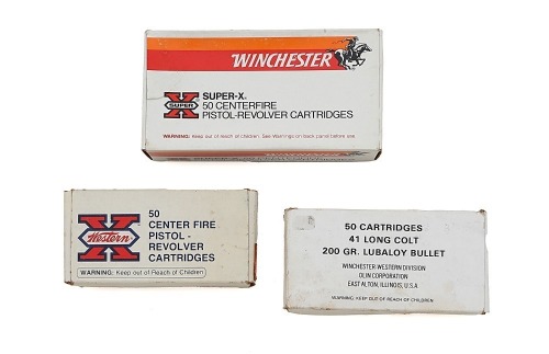 38 S&W and 41 Long Colt Ammunition
