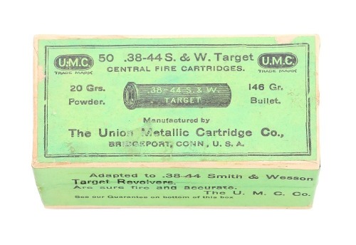 Collectible UMC .38-44 S&W Target Cartridges