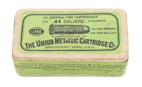 Collectible .44 Caliber UMC Winchester Cartridges