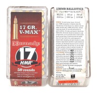 Hornady 17 HMR V-MAX Ammunition