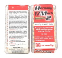 Hornady 17 Mach 2 V-MAX Ammunition