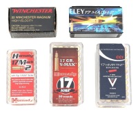 Assorted 17 Mach 2 and 22 Win Mag Ammunition