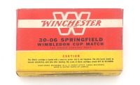 Collectible Winchester 30-06 Springfield Wimbledon Cup Match Ammunition