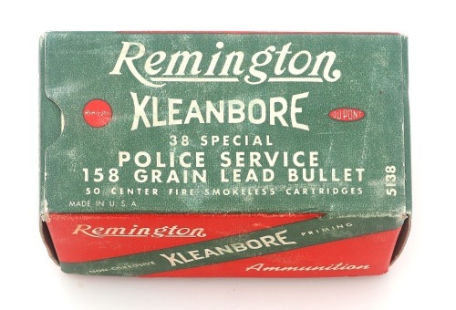 Collectible Remington 38 Special Police Service Ammunition