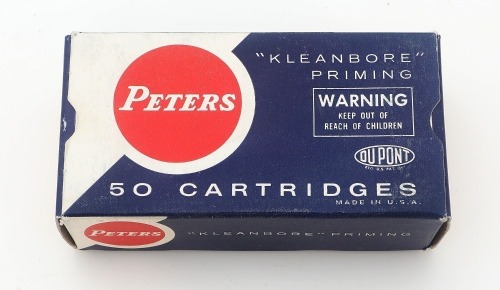 Collectible Peters 38 Special Police Match Ammunition