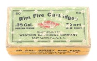 Collectible Western 38 Short Rim Fire Ammunition