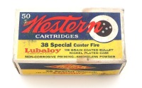 Collectible Western 38 Special Ammunition