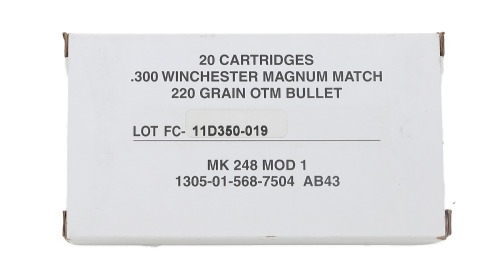 300 Win Mag Match Ammunition