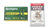 Assorted 270 Win Ammunition