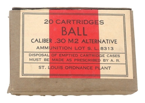 .30 M2 Ball Ammunition
