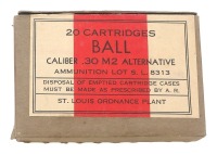 .30 M2 Ball Ammunition
