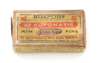 Collectible 22 Winchester Automatic Cartridge Box