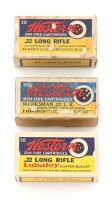 Trio of Western 22 Long Rifle Cartridge Boxes