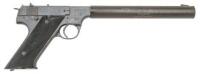 High-Standard USA Model H-D Suppressed Semi-Auto Pistol and Suppressor