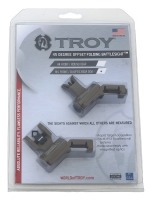 Troy 45 Degree Offset Folding M4 Front / Di-Optic Rear DOA Battlesights