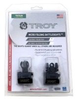 Troy Micro Folding HK Front / Round Rear Battlesights