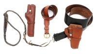 Lot of Leather Items