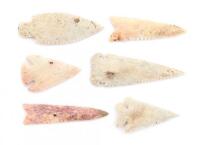 Contemporary Flint-Knapped Arrowheads