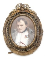 Fine Framed Portrait of Napoleon by Burg