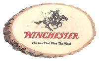 Attractive Rustic-Style Custom Winchester Advertising Piece