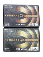 Federal Premium Gold Medal Small Rifle Match Primers