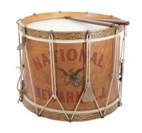 Civil War Dated Infantry Wood Drum