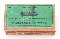 Collectible Winchester 38 WCF Box