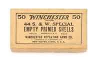 Winchester .44 Caliber S&W Special Empty Primed Brass