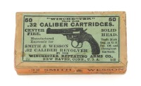 Collectible Empty Winchester Black Powder 32 Cal. Picture Box