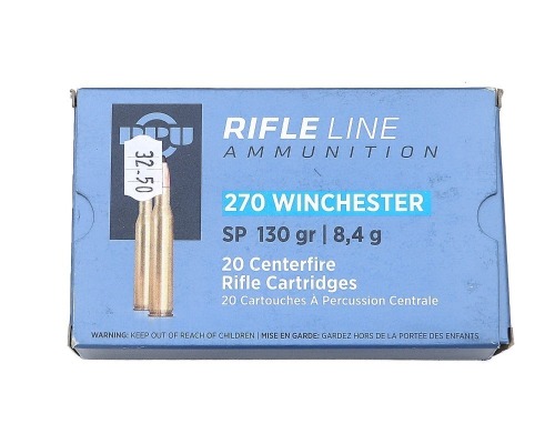 PPU Rifle Line 270 Winchester Ammunition