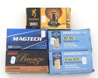 Assorted Handgun Ammunition Lot