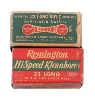 Trio of Vintage Remington 22 LR Cartridges